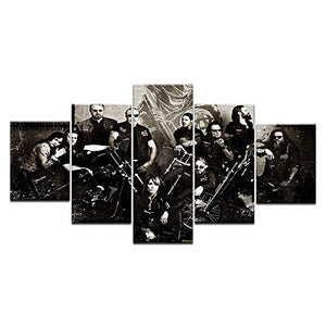 5 Panel Sons of Anarchy Wall Posters