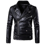Load image into Gallery viewer, New design Motorcycle Bomber Leather Jacket
