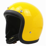 Load image into Gallery viewer, Yellow Open Face Helmet
