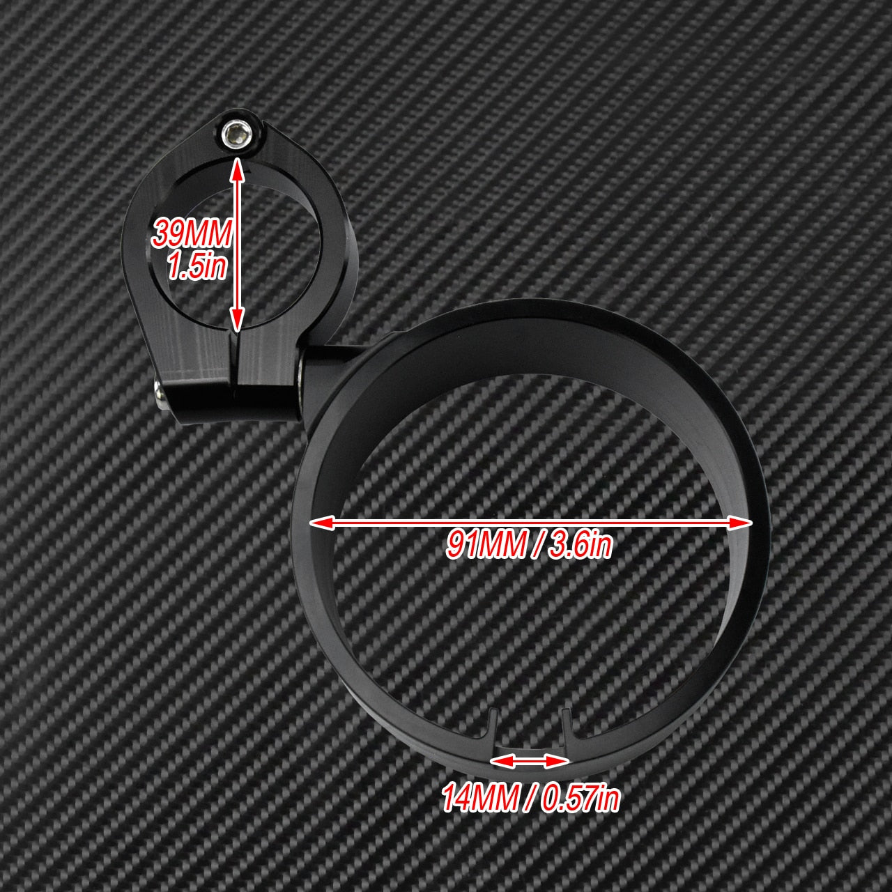 Speedometer Ring Bracket Clamp & Indicator Set
