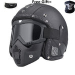 Load image into Gallery viewer, Retro Open Face Helmet Kit
