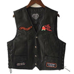 Load image into Gallery viewer, Genuine Leather Retro Vest
